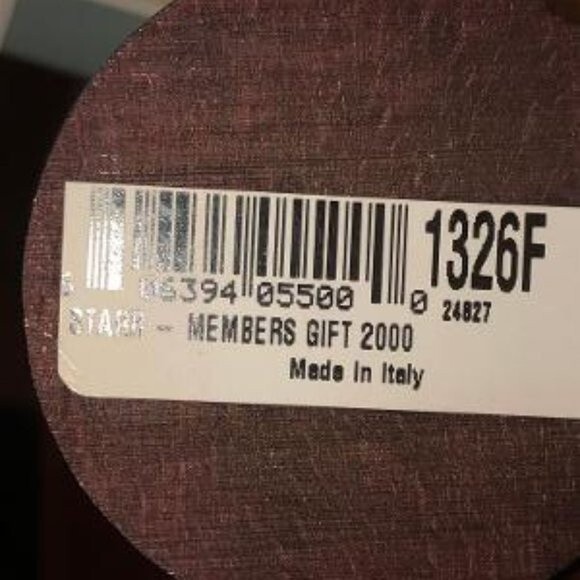 Giusepe Armani The Society Member Gift Starr 2000 - Picture 5 of 6